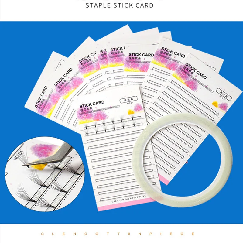 10 шт. прививка Цветущая палочка для наращивания ресниц карта хранения прививки