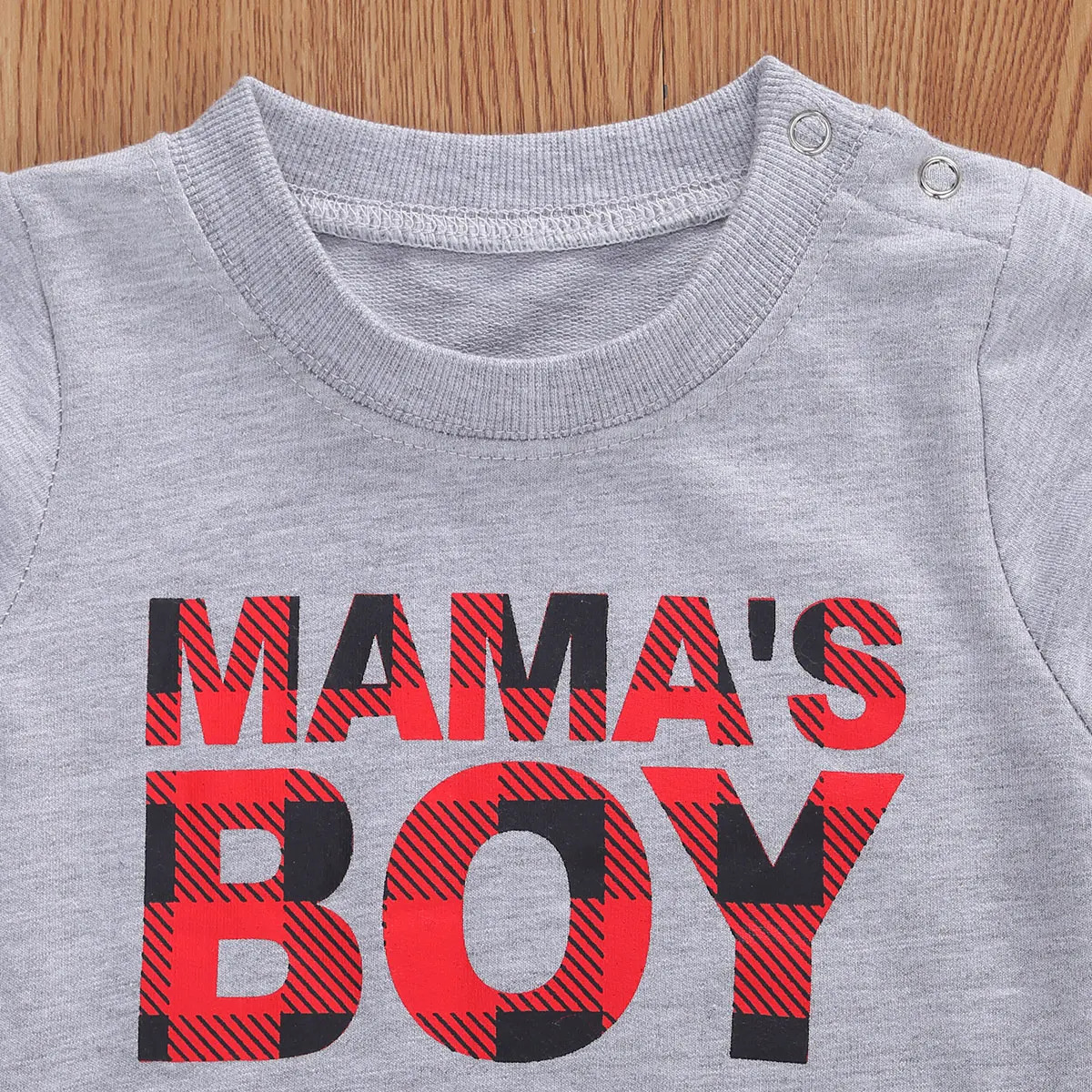 Toddler Baby Boys Long Sleeve Sweatshirts Round Neck Letter Printed Casual Pullover Shirt Tops Infant Boy Hoodies Clohes