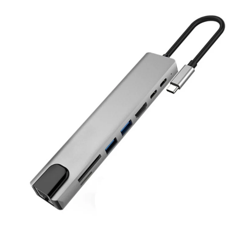 

Type-C eight in one to TF SD card reader usb-c multifunctional CN(Origin) Genuine Best