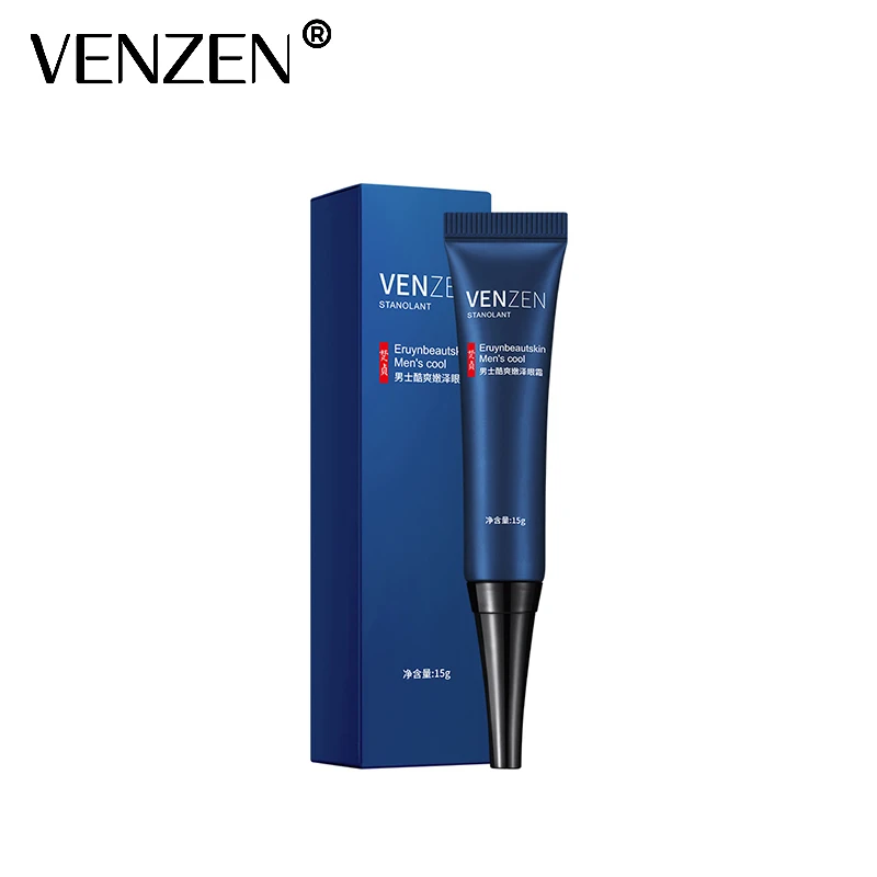 Никотинамид VENZEN мужской дневной и ночной крем для кожи вокруг глаз с укрепляющим