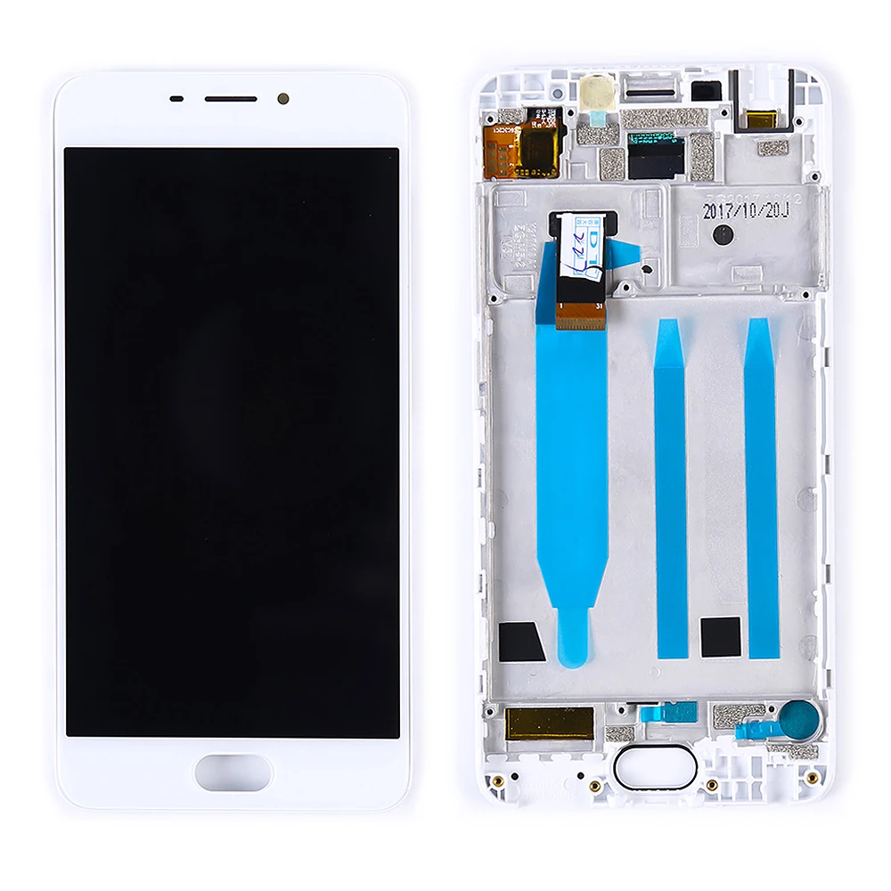 Тестирование оригинальные ЖК дисплей Дисплей для Meizu M6 M711H M6s M712H M6t M811Q Сенсорная