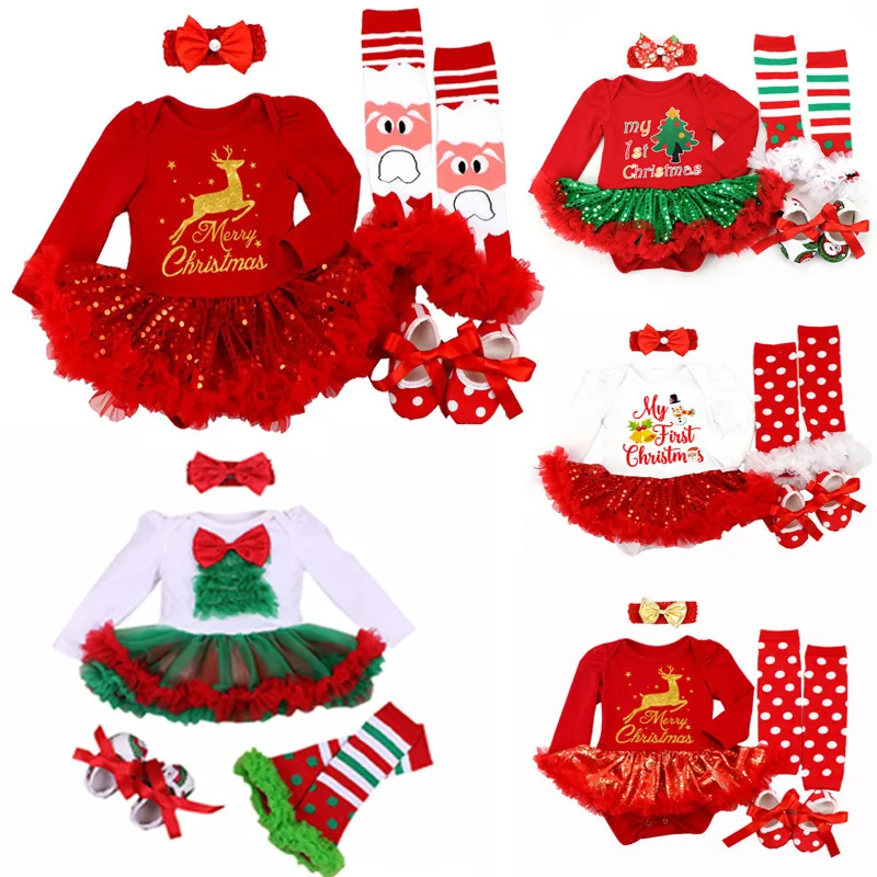 

Fancy Baby Girls Clothes Christmas Dress Bebes Costume New Year Carnival Santa Dresses For Girls Holiday Party Infantil Clothing
