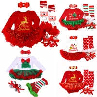 fancy baby girls clothes christmas dress bebes costume new year carnival santa dresses for girls holiday party infantil clothing