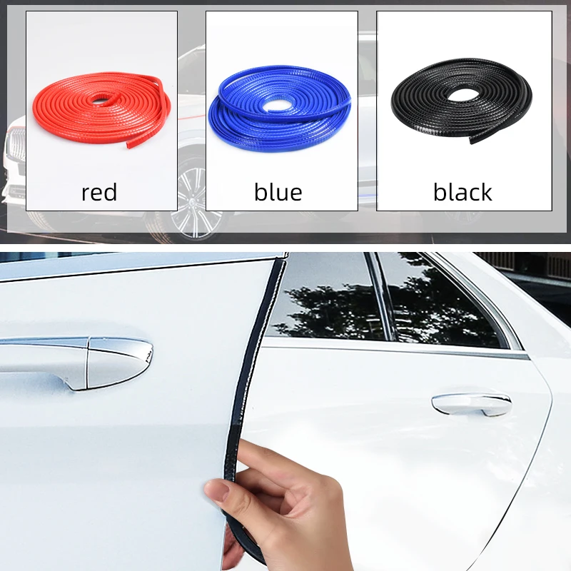 10 м Защитная Наклейка на края двери автомобиля защита от царапин отделка