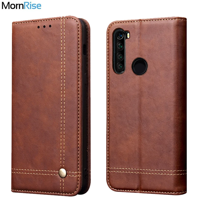 Роскошный тонкий кожаный чехол-книжка в стиле ретро для Xiaomi Redmi Note 8/8 T/8 Pro, чехол-кошелек с подставкой для карт, Магнитный чехол-книжка, чехол для телефона