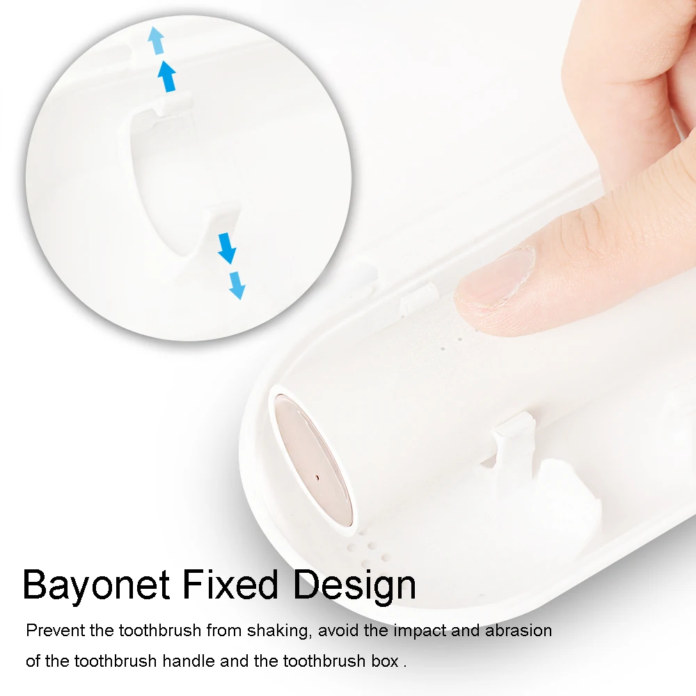 Чехол для электрической зубной щетки портативный чехол хранения 99.9% защита