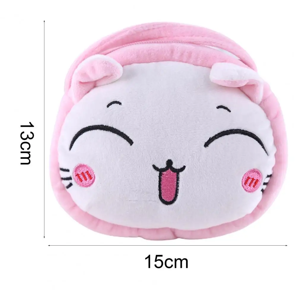 Изысканная сумка на плечо мягкий плюшевый кошелек для мелочи с рисунком панды