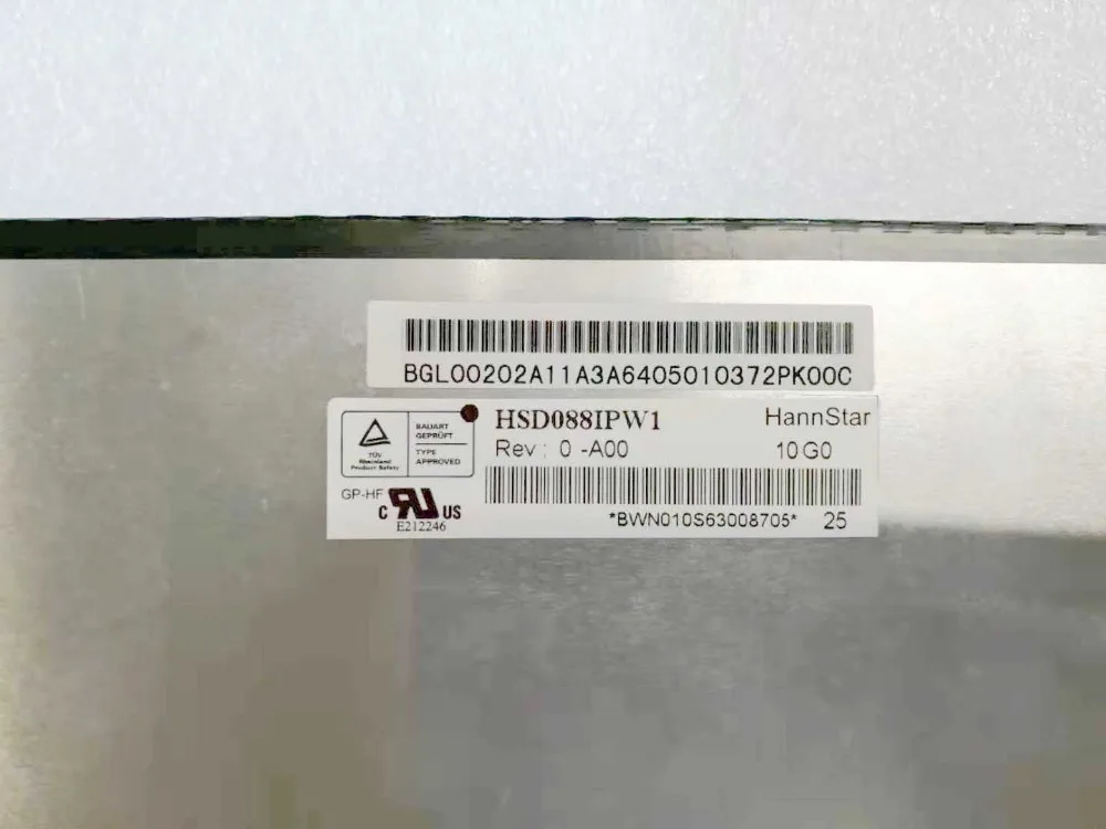 Оригинальный 8 дюймов IPS ЖК-дисплей Экран HSD088IPW1-A00 HSD088IPW1 A00 1920*480 Дисплей Ремонт