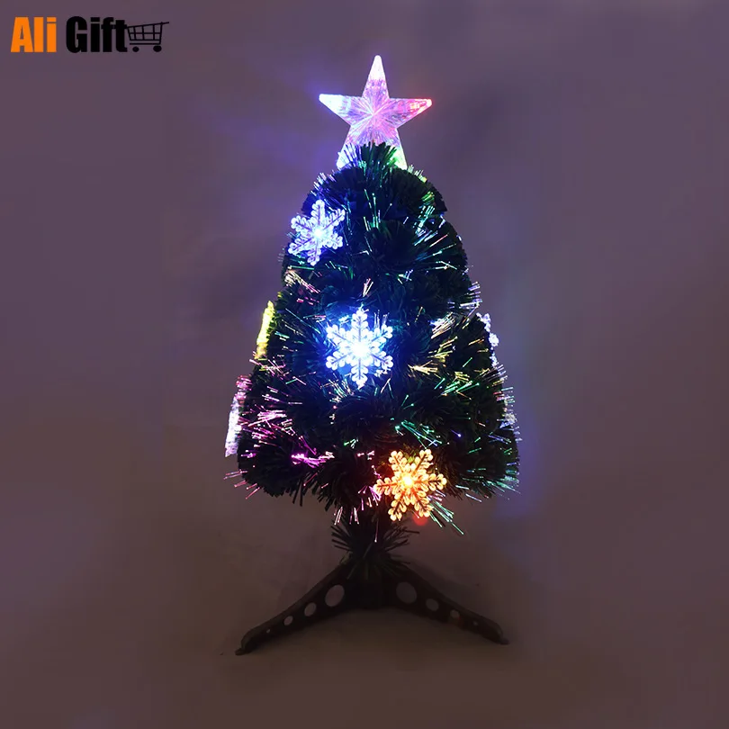 Рождественское мини волокно дерево светодиодные фонари USB вилка Заводская