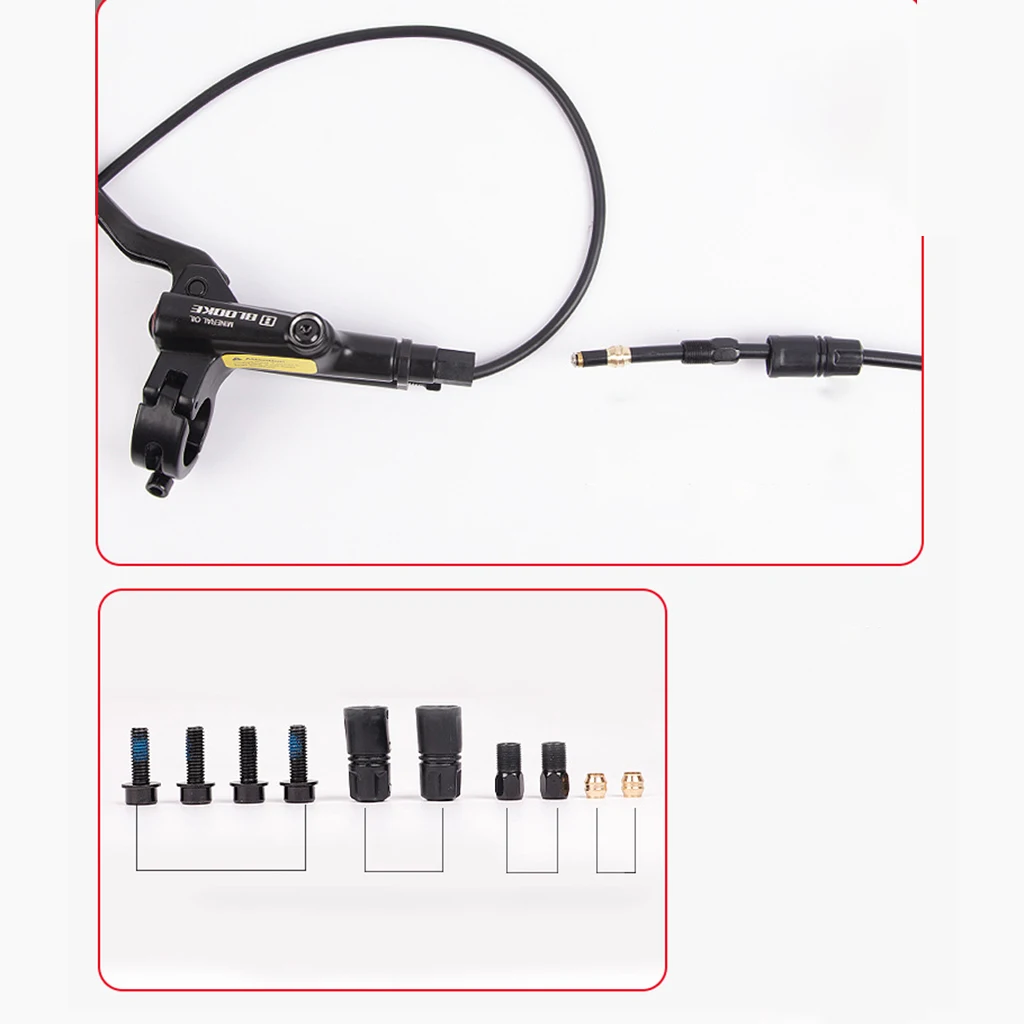 

Hydraulic Disc Brakes Mountain Bike Sets MTB 1350/2200mm Hydraulic Bicycle Front/Rear Oil Pressure Braking Kit