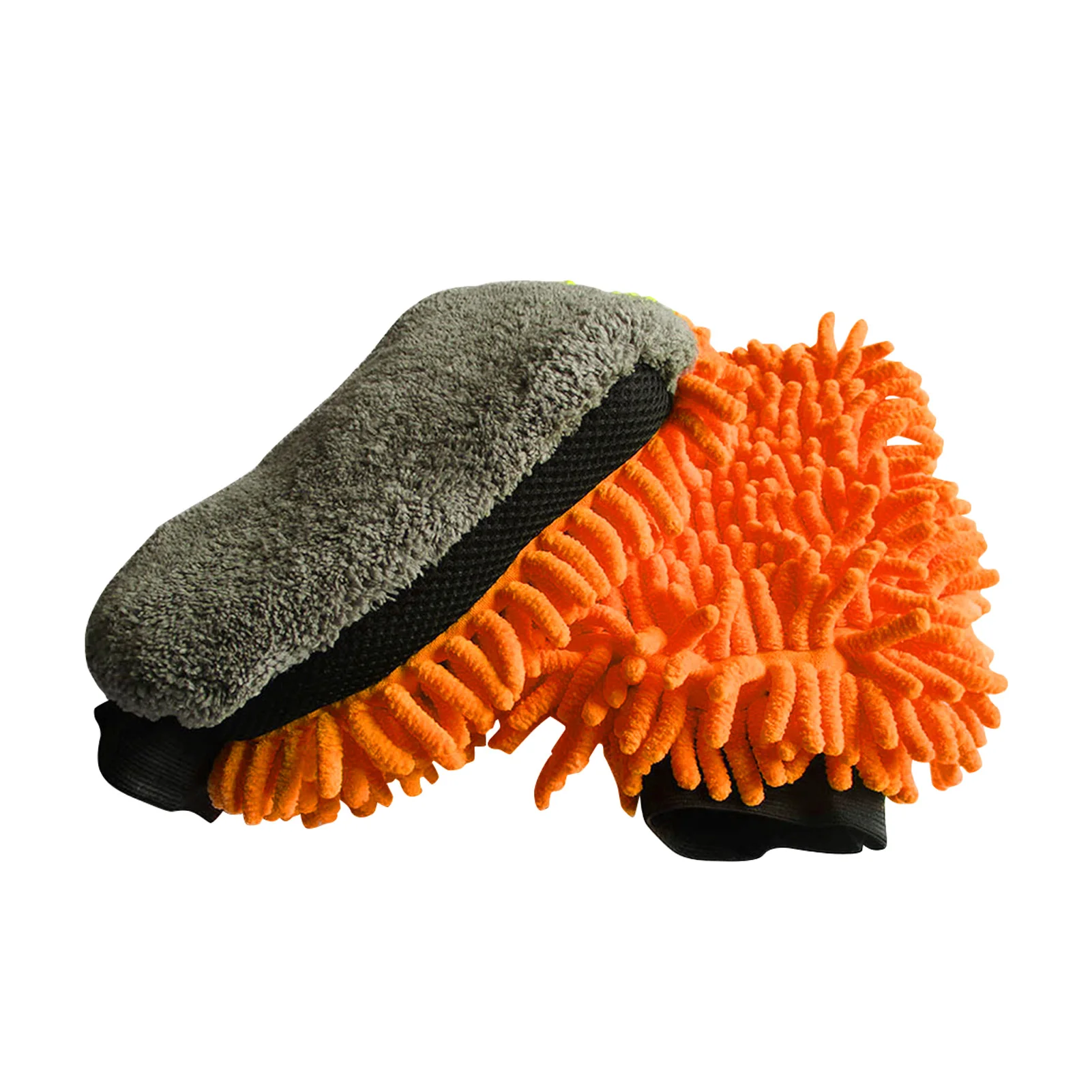 

Cleaning Glove Car Wash Mitt Double Sided Multifunctional Tools Soft Microfiber Anti Scratch Water Absorption Thick Home Kitchen