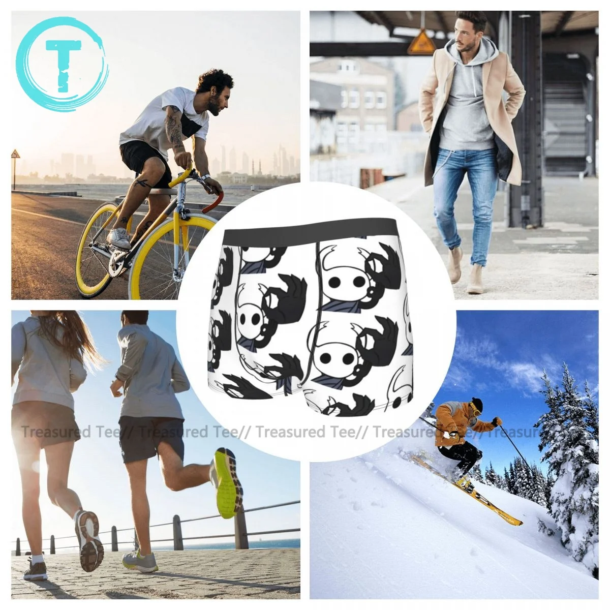 

Hollow Knight Underwear Customs Polyester Pouch Trunk Trenky Boys Sexy Boxer Brief