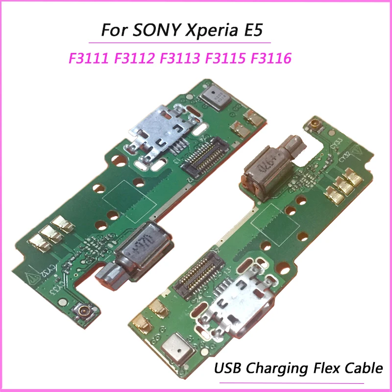 Гибкое Зарядное устройство USB для Sony Xperia E5 F3311 F3313 разъем зарядного устройства с