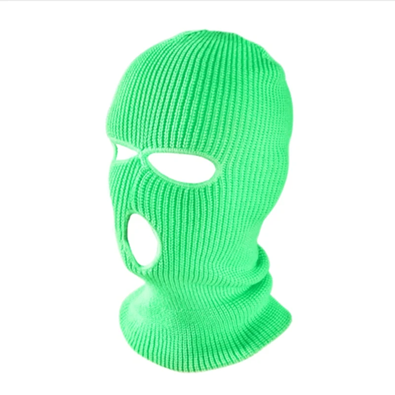 WZCX Защита лица сиамская сохраняющая тепло шапка осень зима однотонная