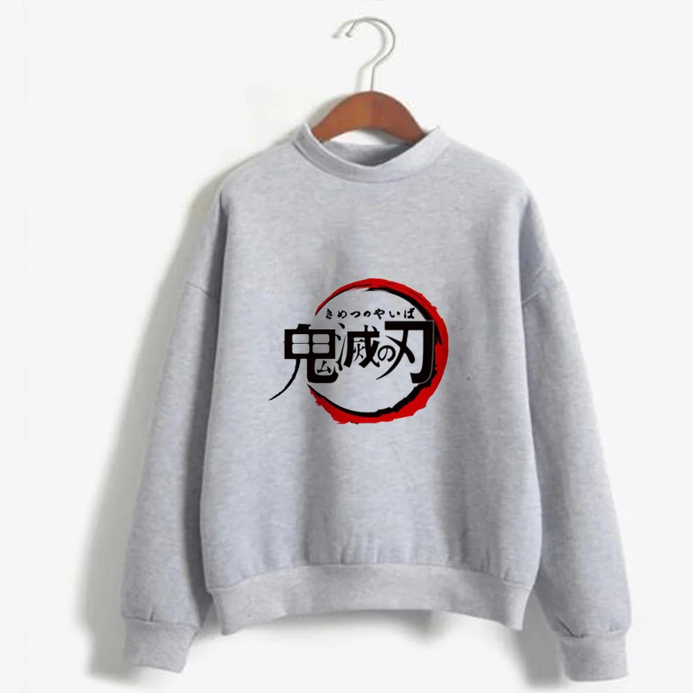 

Толстовка Demon Slayer, модная свободная одежда унисекс с длинными рукавами