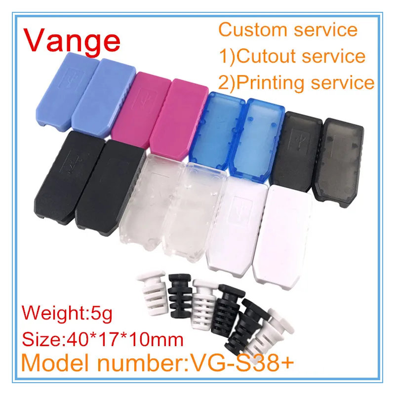 5 шт./лот формовочный корпус IP54 ABS пластиковая коробка для зарядки через usb с