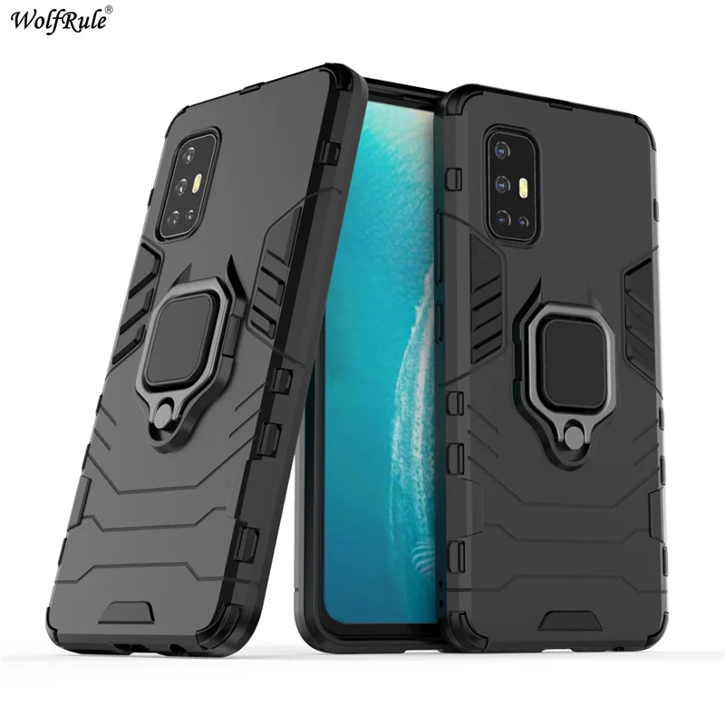 ДЛЯ vivo V17 (Индия) чехол для телефона TPU Жесткий ПК Чехол держатель кольца подставка