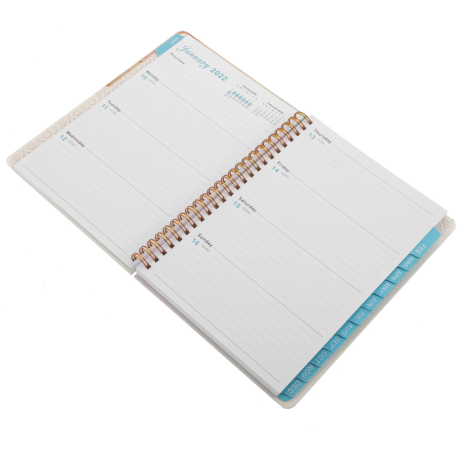 

Portable Coil Notepad Planning Notepad Office Schedule Book Plan Notepad