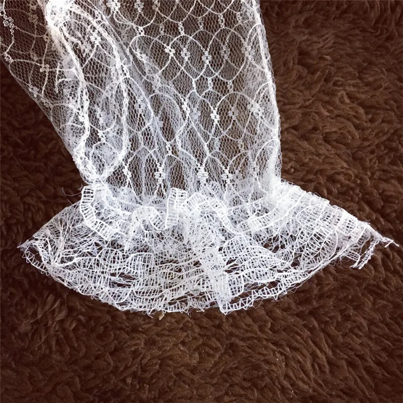 Женские кружевные свадебные длинные перчатки до локтя аксессуары белые бежевые