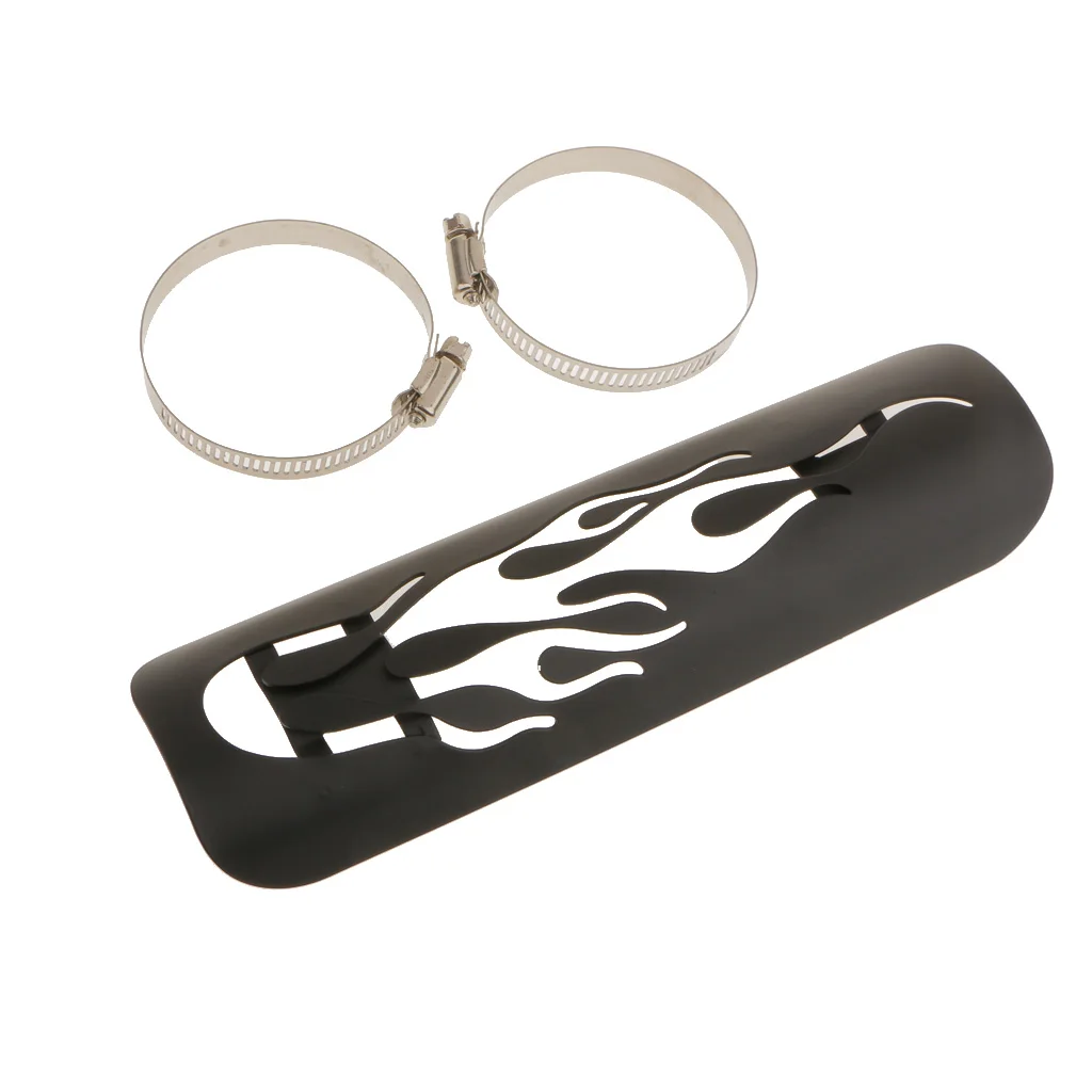 Модные пронзенные выхлопные трубы глушителя теплозащитная крышка пяточная