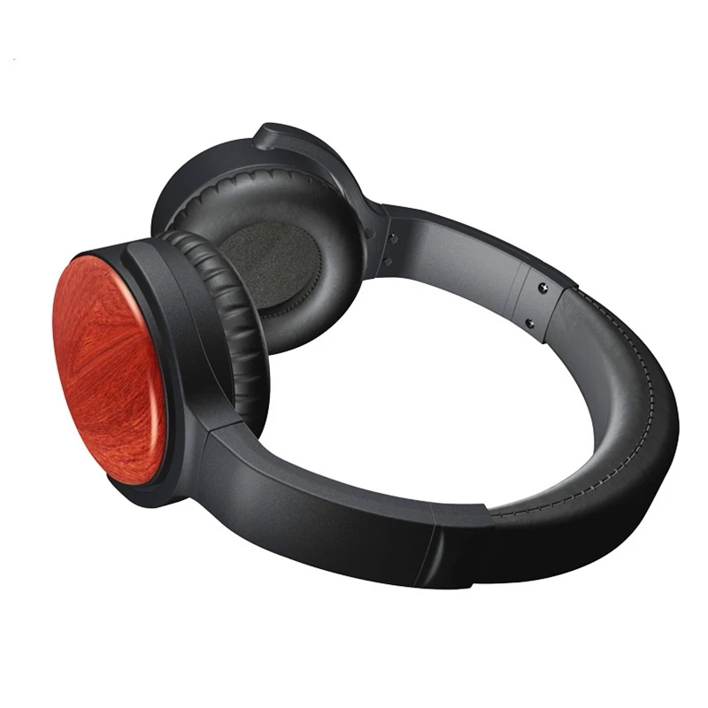 

Solid Wood ANC Active Noise Reduction Bluetooth Headset Head-Mounted Stereo Bluetooth Headset Rotatable Business Headset