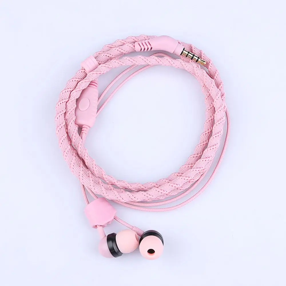 гарнитура с плетеным микроф