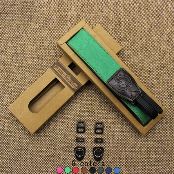 Регулируемый ремень для фотокамеры в этническом стиле наплечный из воловьей