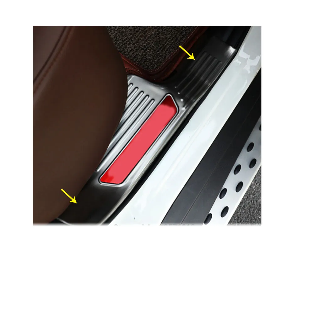 Автомобильная педаль из нержавеющей стали Накладка на порог для Nissan X Trail XTrail