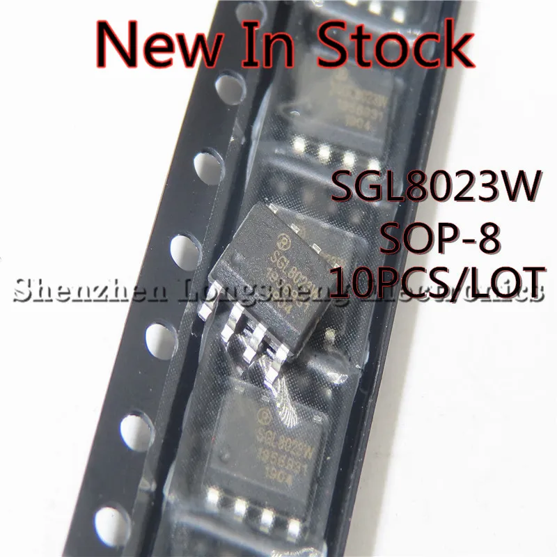 10 шт./лот SGL8023W SGL8023 SMD SOP-8 одноканальный светодиодный светильник постоянного тока, сенсорный чип, новинка, оригинал