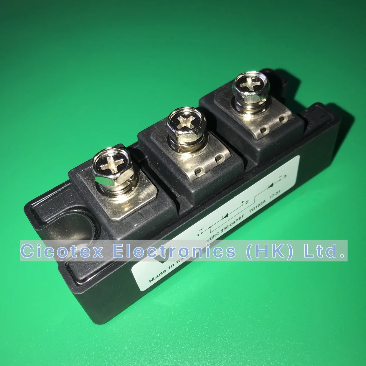 Фотомодуль бтиз VSKC236/04PBF переключение диодов 400 В 115A 3 контакта фотосессия VSKC 236-04PBF