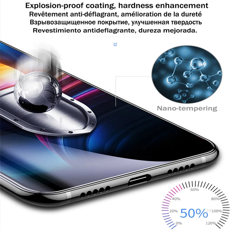 9D полное клеевое покрытие защитное стекло для Xiaomi Mi Cc9 Cc9e защита экрана
