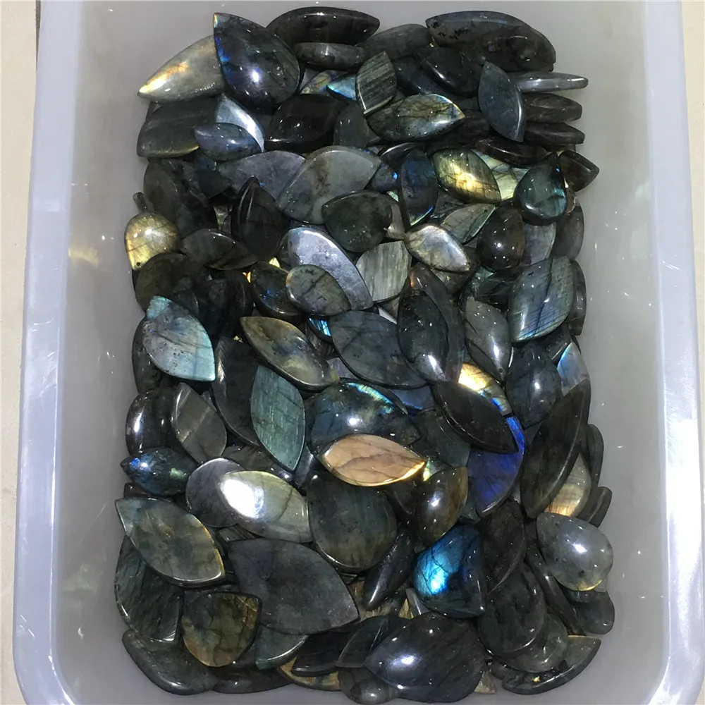 Природный лабрадорит кварц Кристаллы Подвеска Feng Shui исцеления красочные