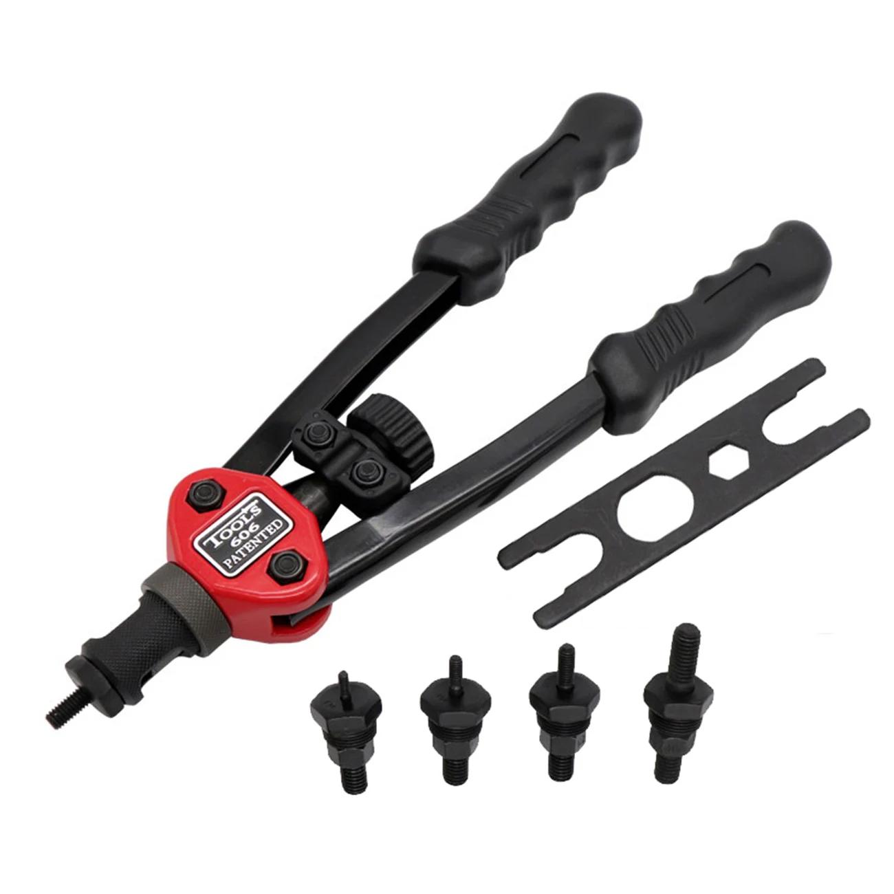 

BT-606 Heavy Duty Hand Rivet Nut Thread Setter Set with Manual Mandrels Inser Rivet Nut Tool for Bicycle Furniture
