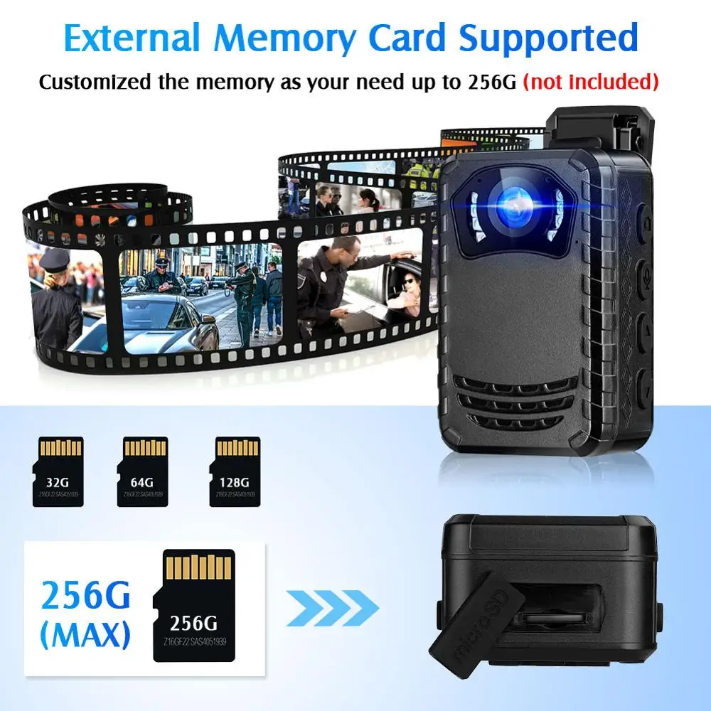 Мини-камера BOBLOV N9 Full HD 1296P 128 ГБ/258 ГБ | Электроника