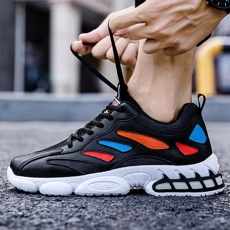 Мужская Спортивная обувь Удобная Уличная для бега дышащая Zapatillas De Deporte Basket