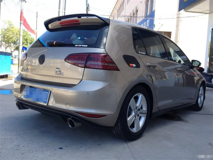 Спойлер для Volkswagen GOLF MK7 2014-2018 спойлер 7 высокое качество АБС-пластик заднее крыло