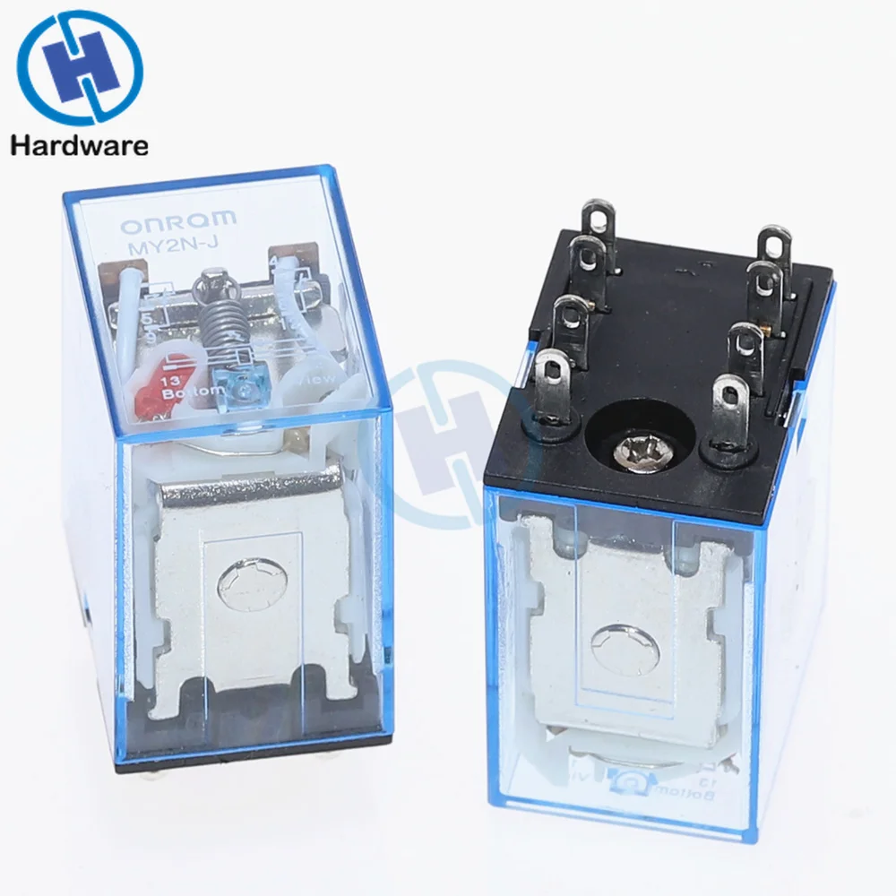 Миниатюрное электромагнитное реле общего назначения MY2NJ катушка DC12V DC24V AC110V AC220V