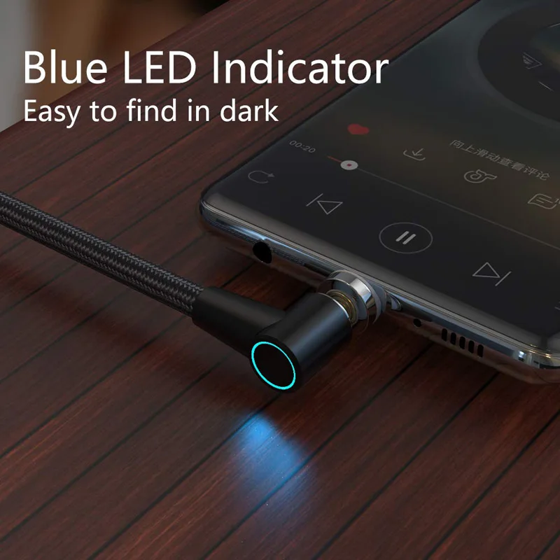 Магнитный USB-кабель Type-C для Samsung Huawei ZTE Realme Oneplus Google Pixel SONY OPPO | Мобильные телефоны и