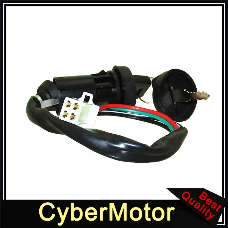 4-контактный провод ВКЛ./ВЫКЛ. старт-остановка переключатель ключа зажигания для