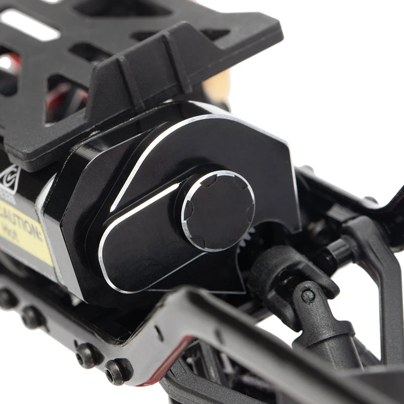 

Metal Gearbox Cover Gear Dust Cover Upgrade Accessories for 1/24 RC Crawler Axial SCX24 90081 AXI00002 Parts