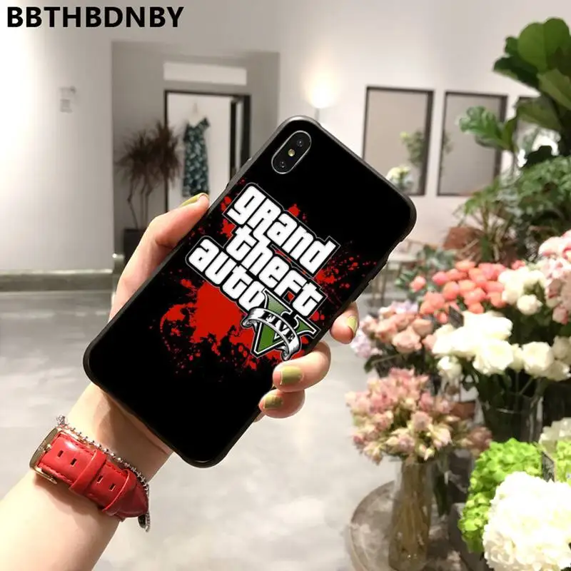 

rockstar gta 5 Grand Theft Phone Case for iPhone 11 12 mini pro XS MAX 8 7 6 6S Plus X 5S SE 2020 XR