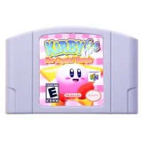 Kirbyy 64 64 бит карточная игра Action-Adventure игры 1 видео игровая консоль карты Английская литература американской версии для nintendo - Цвет: Kirbyy 64