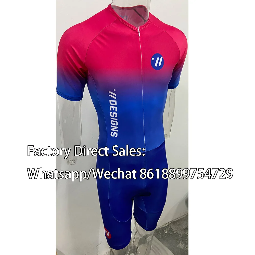 Костюм для велоспорта цельный костюм трёх человек фитнеса триатлона комплект
