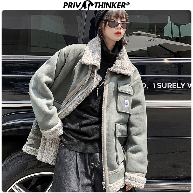 Privathinker женские зимние 5XL Кашемировые Куртки, парки, женские толстые теплые парки, пальто, женская уличная куртка, модная