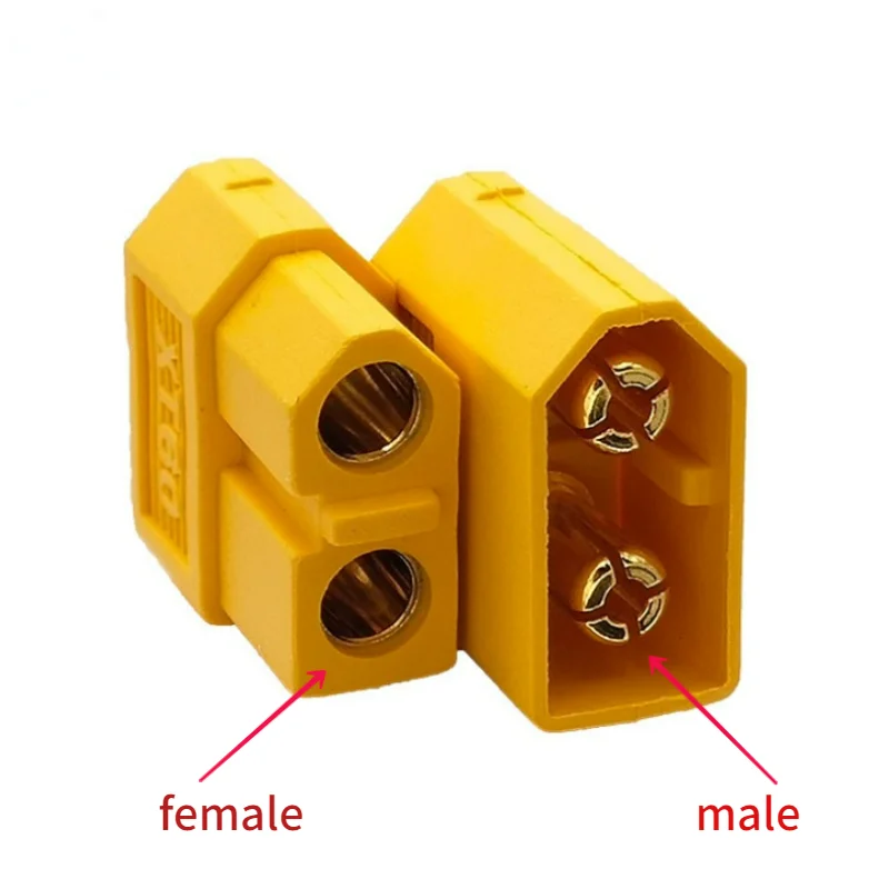 

XT60 Connector Plug Male/female Bullet Welding Terminal Is Suitable for RC Lithium Polymer Battery Model Aircraft Accessories