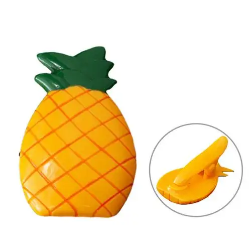 Pineapple Stronging пластиковые цветные клипсы тип животного пляжное полотенце зажим для предотвращения ветра прищепки для одежды сушки стойки удерживающий зажим - Цвет: Pineapple