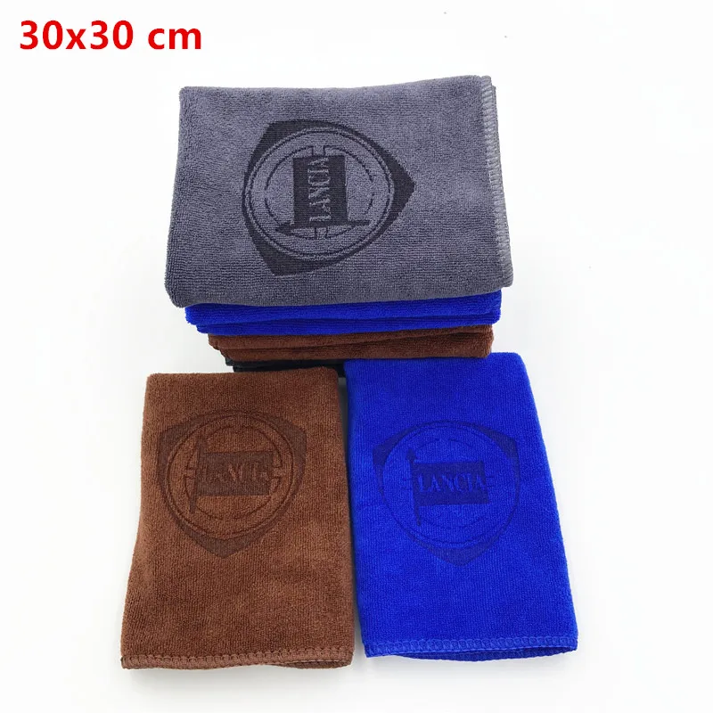 Полотенце из микрофибры для мытья автомобильных наклеек 30*30 см | Автомобили и