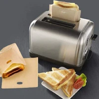 mlgb 20 pcs toaster bags non stick toaster storage bags reusable snack bags for microwave grill toaster