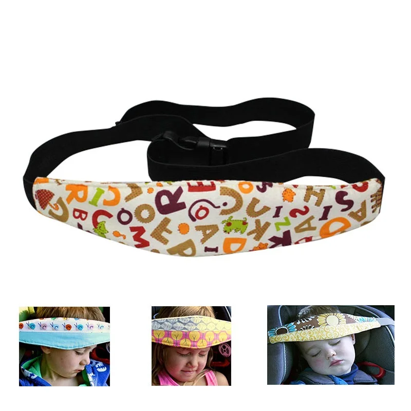 

Child Car Head Belt Cover Safety Seat Head Support Fixing Auxiliary Cotton Strap Baby Pillows Seatbelt Car Interior Assessoires