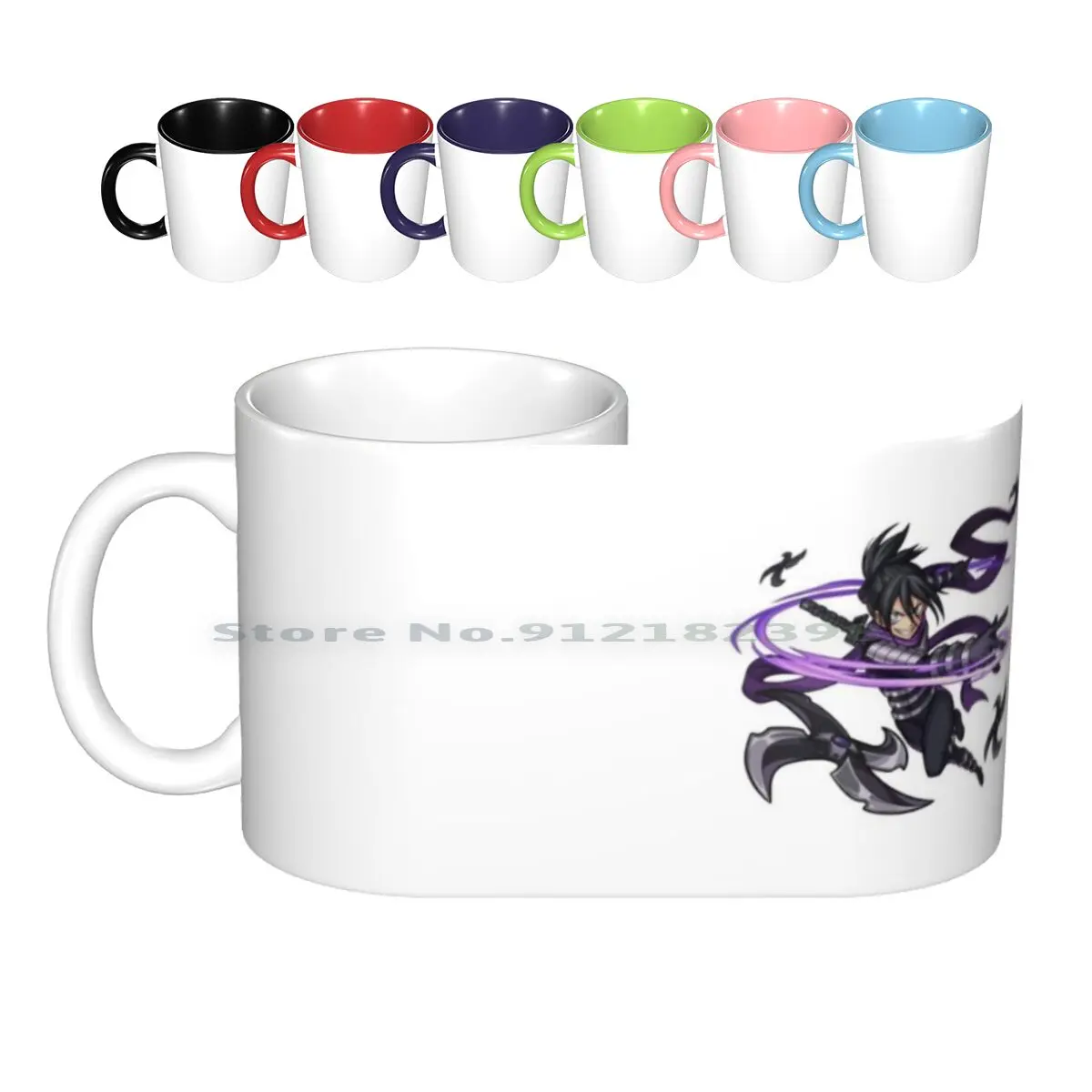 

Керамические кружки Speed-o-sound, кофейные чашки, кружка для молока и чая, Аниме Манга, Opm One Punch Man, Genos Chibi, креативные на годовщину Рождества